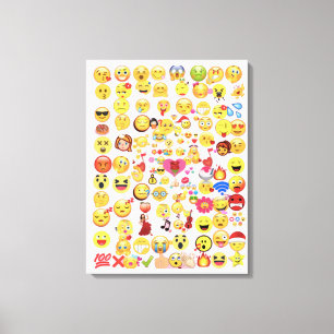 Toile Taille Emoji LG