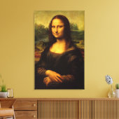 Toile Taille réelle Leonardo da Vinci Mona Lisa Imprimer (Insitu(Salon))