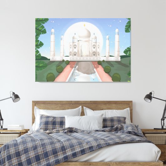 Toile Taj Mahal (Insitu(Chambre))