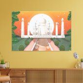 Toile Taj Mahal (Insitu(Salon))