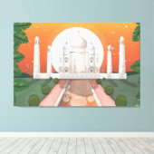 Toile Taj Mahal (Insitu (Plancher de Bois))