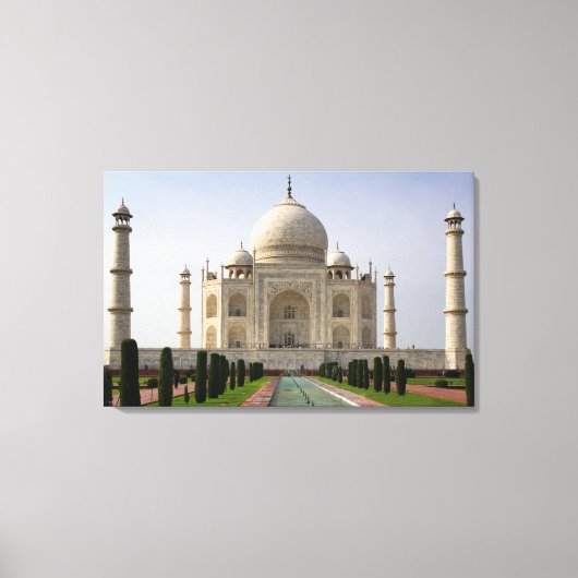 Toile Taj Mahal, Inde (Recto)