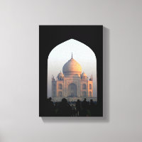Taj Mahal Lumière de Dawn Inde Architecture Photo