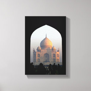 Toile Taj Mahal Lumière de Dawn Inde Architecture Photo