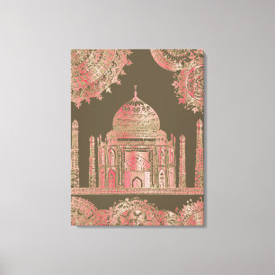 Toile Taj Mahal - Style bohémien oriental