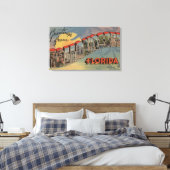 Toile Tallahassee, Floride - Scènes de grandes lettres (Insitu(Chambre))