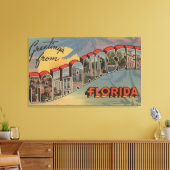 Toile Tallahassee, Floride - Scènes de grandes lettres (Insitu(Salon))