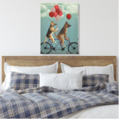 Toile Tandem berger allemand (Insitu(Chambre))