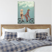 Toile Tandem de caniche (Insitu(Chambre))