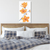 Toile Tangerine Petals (Insitu(Chambre))