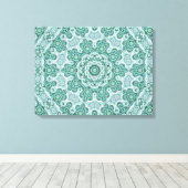 Toile Tantalisation en turquoise (Insitu (Plancher de Bois))