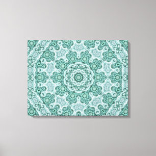 Toile Tantalisation en turquoise