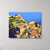 Toile TAORMINE - Sicile - (Recto)