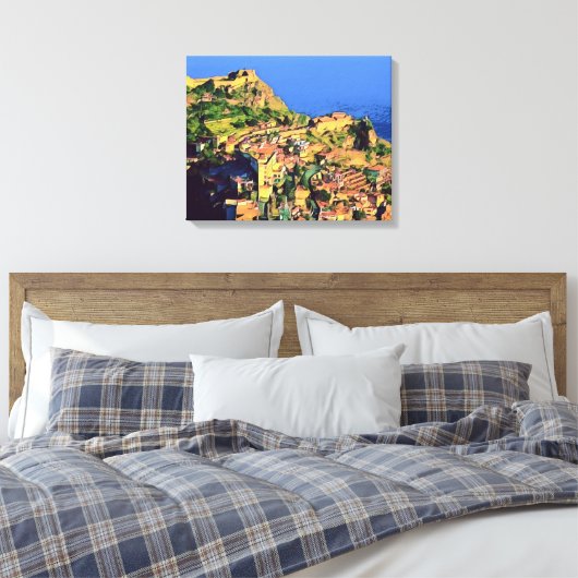 Toile TAORMINE - Sicile - (Insitu(Chambre))
