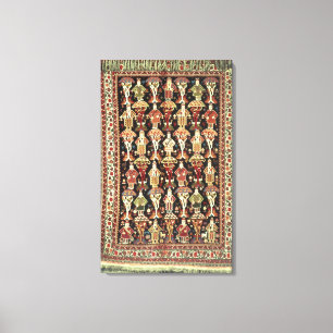 Toile Tapis de Perse, 19ème-20ème siècle