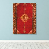 Toile Tapis persan antique - motif audacieux (Insitu (Plancher de Bois))