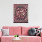 Toile Tapis représentant des chevaliers (Insitu(Salon))