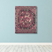 Toile Tapis représentant des chevaliers (Insitu (Plancher de Bois))