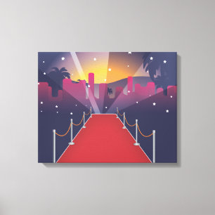 Toile Tapis rouge de célébrité