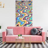 Toile Tapis Verticale Abstrait 6, 2018 | Images SVP (Insitu(Salon))