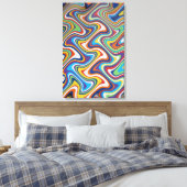 Toile Tapis Verticale Abstrait 6, 2018 | Images SVP (Insitu(Chambre))