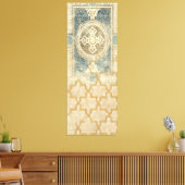 Toile Tapisserie ornementale avec design géométrique orn (Insitu(Salon))