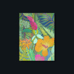 Toile Tapisserie tropicale II<br><div class="desc">Tapisserie tropicale II par Chariklia Zarris</div>
