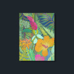 Toile Tapisserie tropicale II<br><div class="desc">Tapisserie tropicale II par Chariklia Zarris</div>