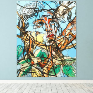 Toile Tarin, points d'infini par Francis Picabia