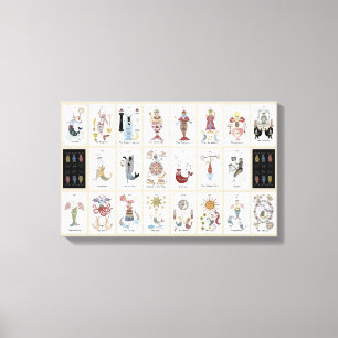 Toile Tarot Major Arcana