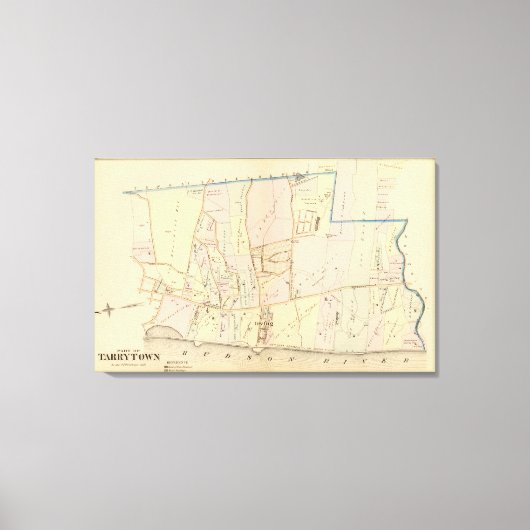 Toile Tarrytown, New York (Recto)