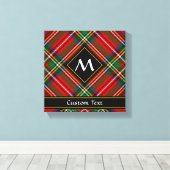 Toile Tartan Royal Stewart (Insitu (Plancher de Bois))