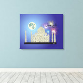 Toile Tasch Mahal Inde Pression sur l'écran 4 (Insitu (Plancher de Bois))