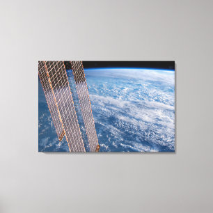 Toile Tasman Et Mer De Corail Recouvertes De Nuages.