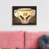 Toile Tasse à boire sous forme d'une demi-ouverture (Insitu(Salon))