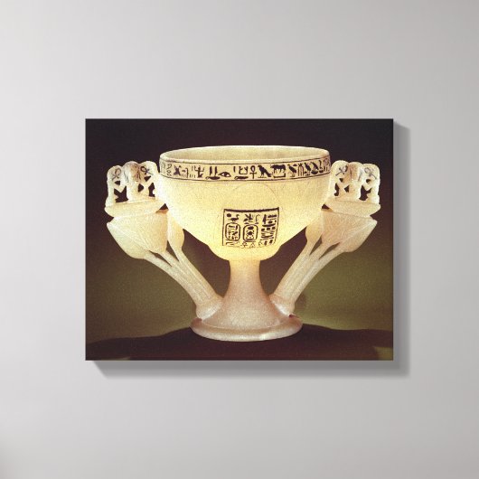 Toile Tasse à boire sous forme d'une demi-ouverture (Recto)