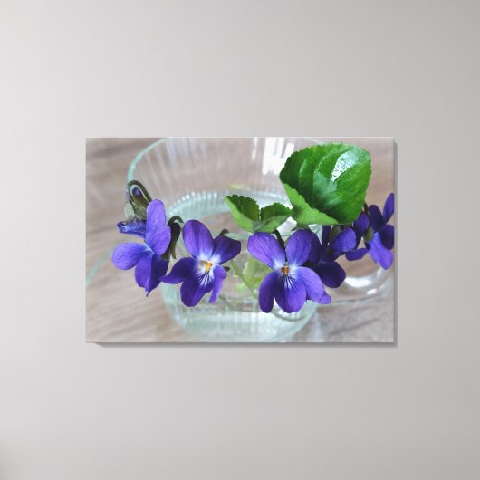 Toile tasse de violettes (Recto)