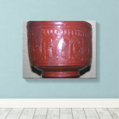 Toile Tasse Dragondorff, de Graufesenque, c.150 av. J.-C (Insitu (Plancher de Bois))