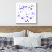 Toile Tasty Retro Porky Pig (Insitu(Chambre))