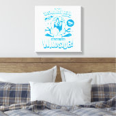 Toile Tasty Retro TAZ™ (Insitu(Chambre))