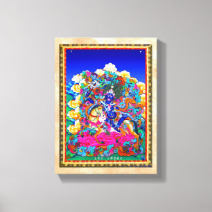 Toile Tatouage de thangka oriental cool Palden Lhamo