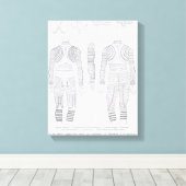 Toile tatouage d'igorros (Insitu (Plancher de Bois))