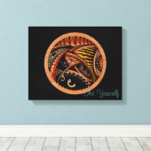 Toile Tatouage en bois (Insitu (Plancher de Bois))