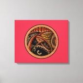 Toile Tatouage en bois (Recto)