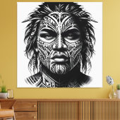 Toile Tatouage visage (Insitu(Salon))