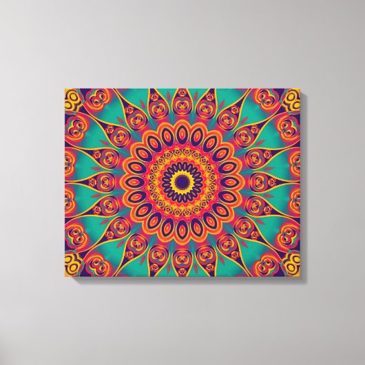 Toile Tattoo Kaleidoscope Fractal (Recto)