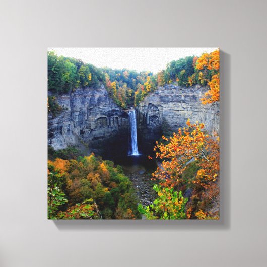 Toile Taughannock Falls Ulysses, NY (Recto)