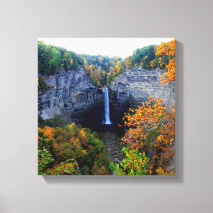 Toile Taughannock tombe Ulysse, NY