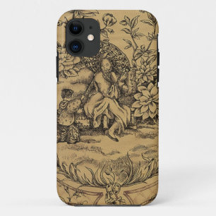 Toile - Taupe iPhone 11 Hoesje
