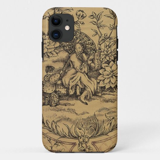 Toile - Taupe Case-Mate iPhone Case (Achterkant)
